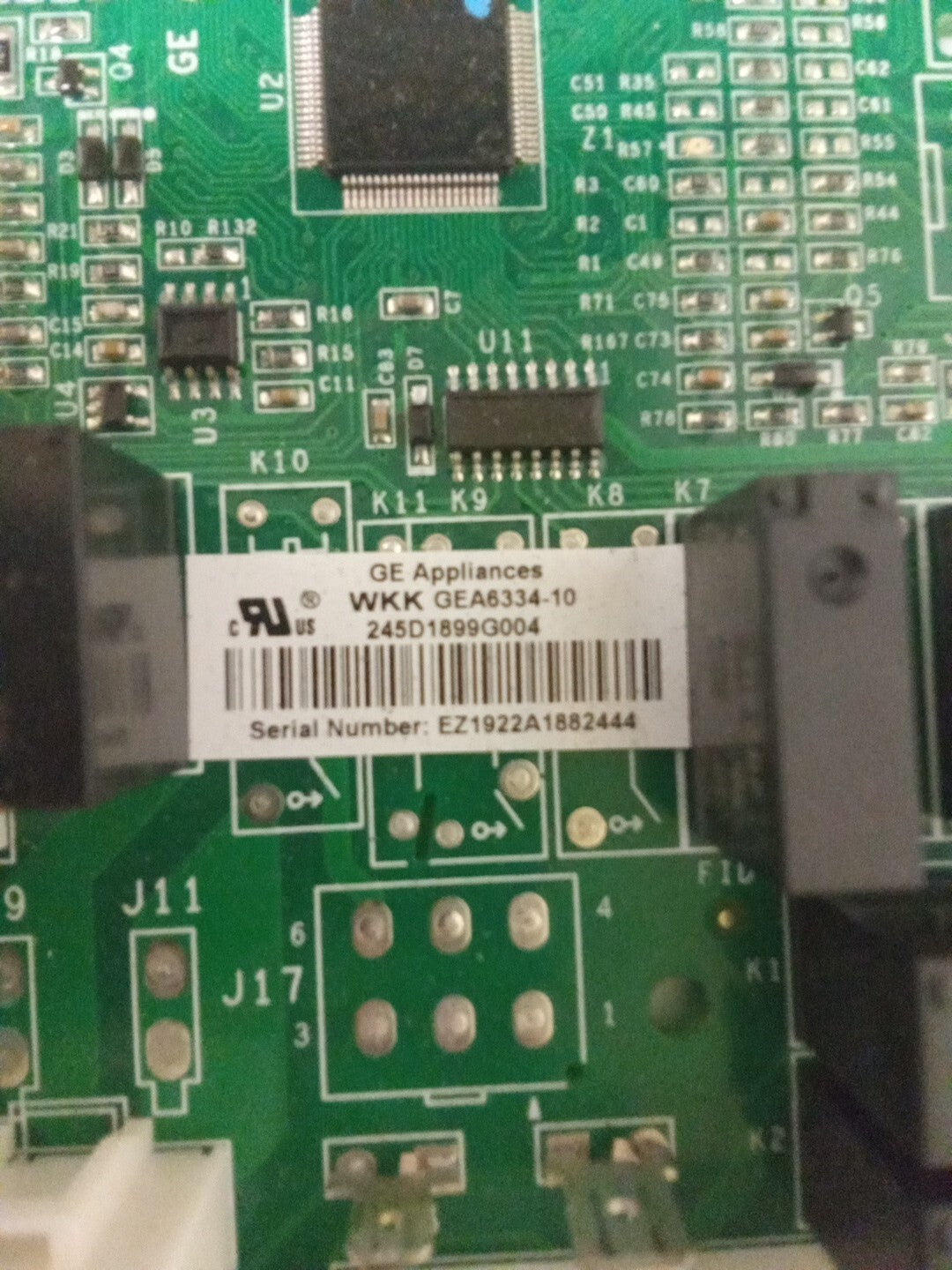 GE Fridge Control Board  245D1899G004 AMK-108