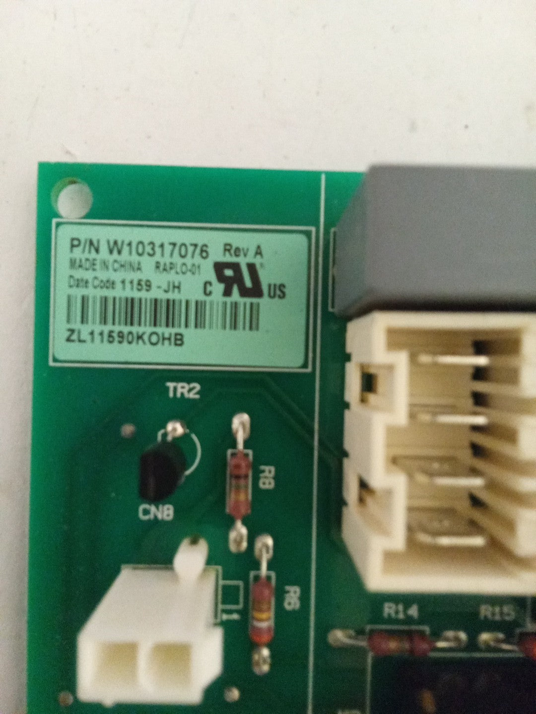 Whirlpool Refrigerator Control W10317076  AMK-277