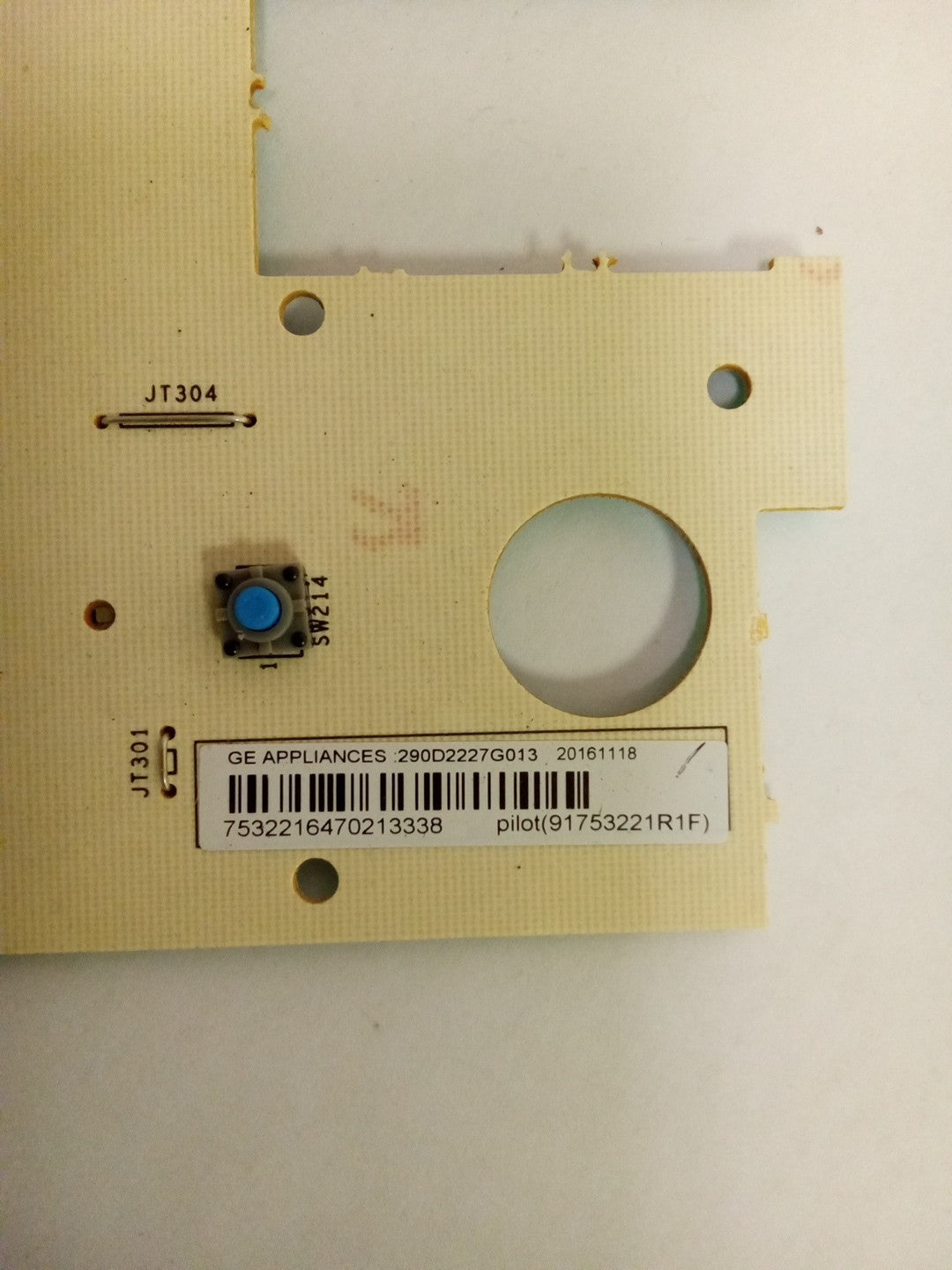 GE Washer 290D2227G013 Control Board Assembly  AMK-695