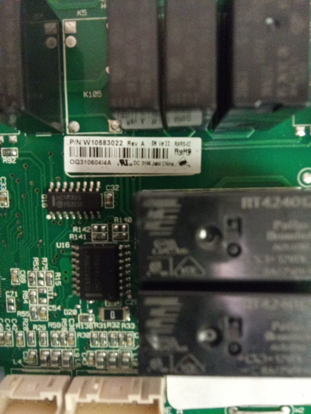 Whirlpool Refrigerator Board W10583022 AMK-755