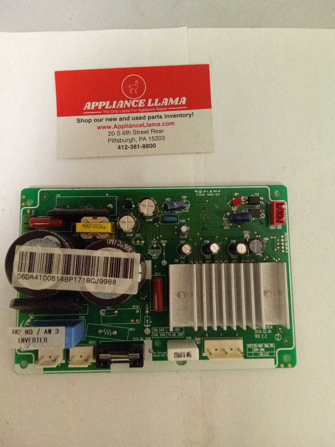 Samsung Refrigerator Control Board DA41-00614B AMK-57
