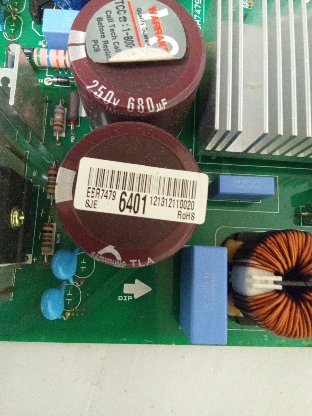 LG Refrigerator Control Board EBR74796401 AMK-100