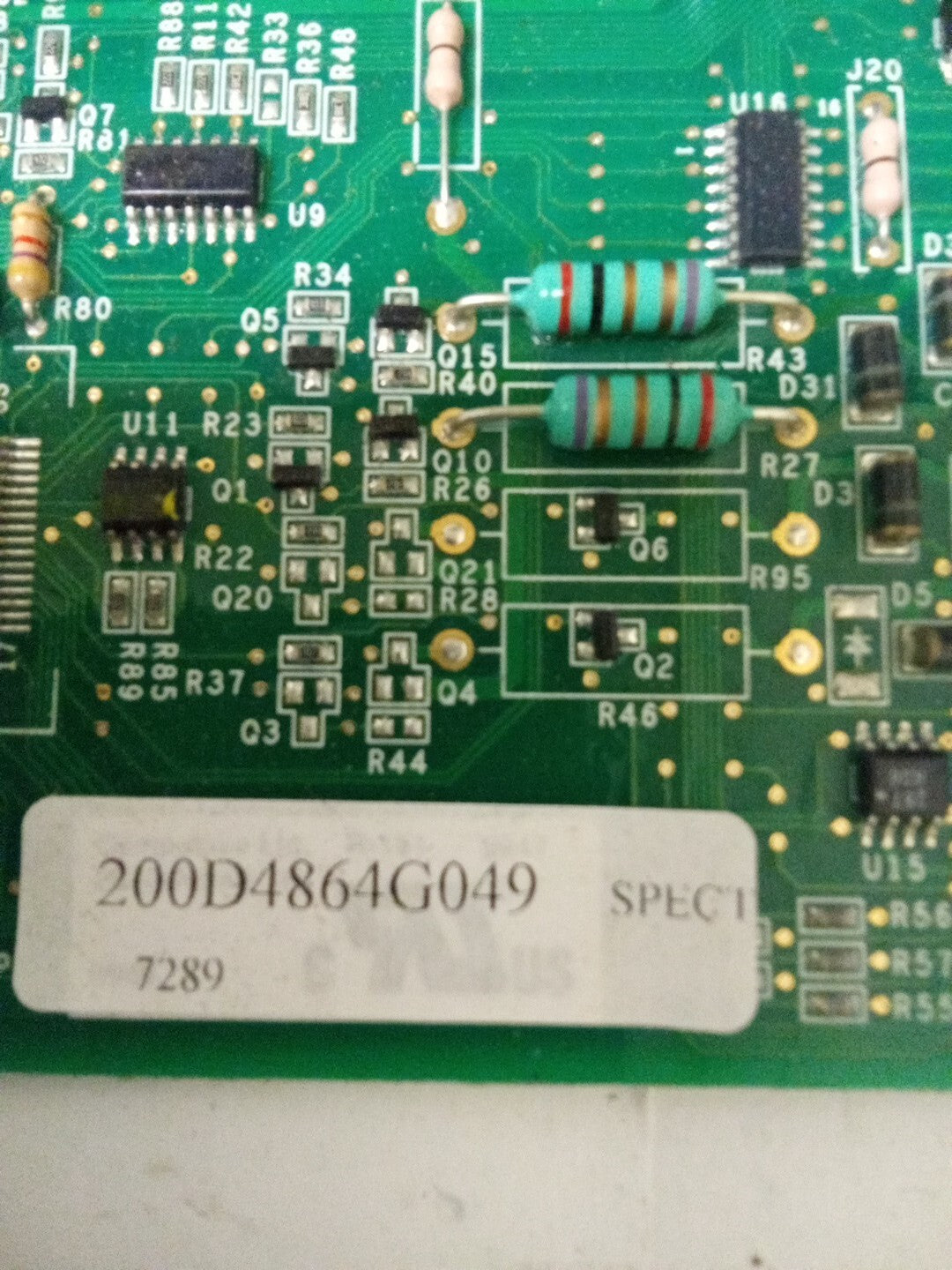 GE Refrigerator Control Board 200D4864G049 AMK-182