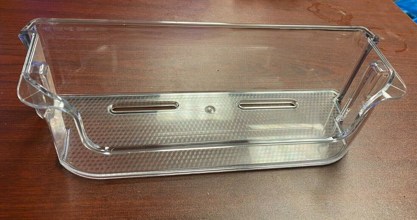 LG Refrigerator Door Shelf Bin MAN625698 Clear Used LGR50