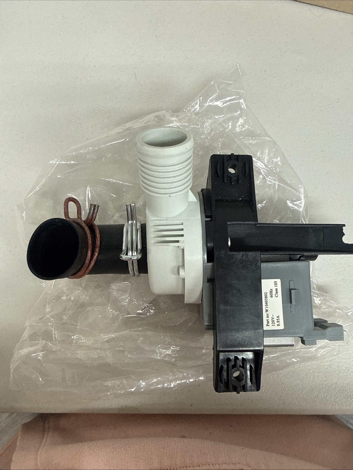Washer Drain Pump WPW10403802  W10403802 For Whirlpool & Maytag JB20