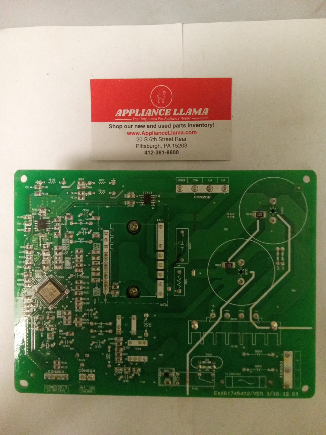 LG Fridge Control Board  EBR65640204  AMK-111