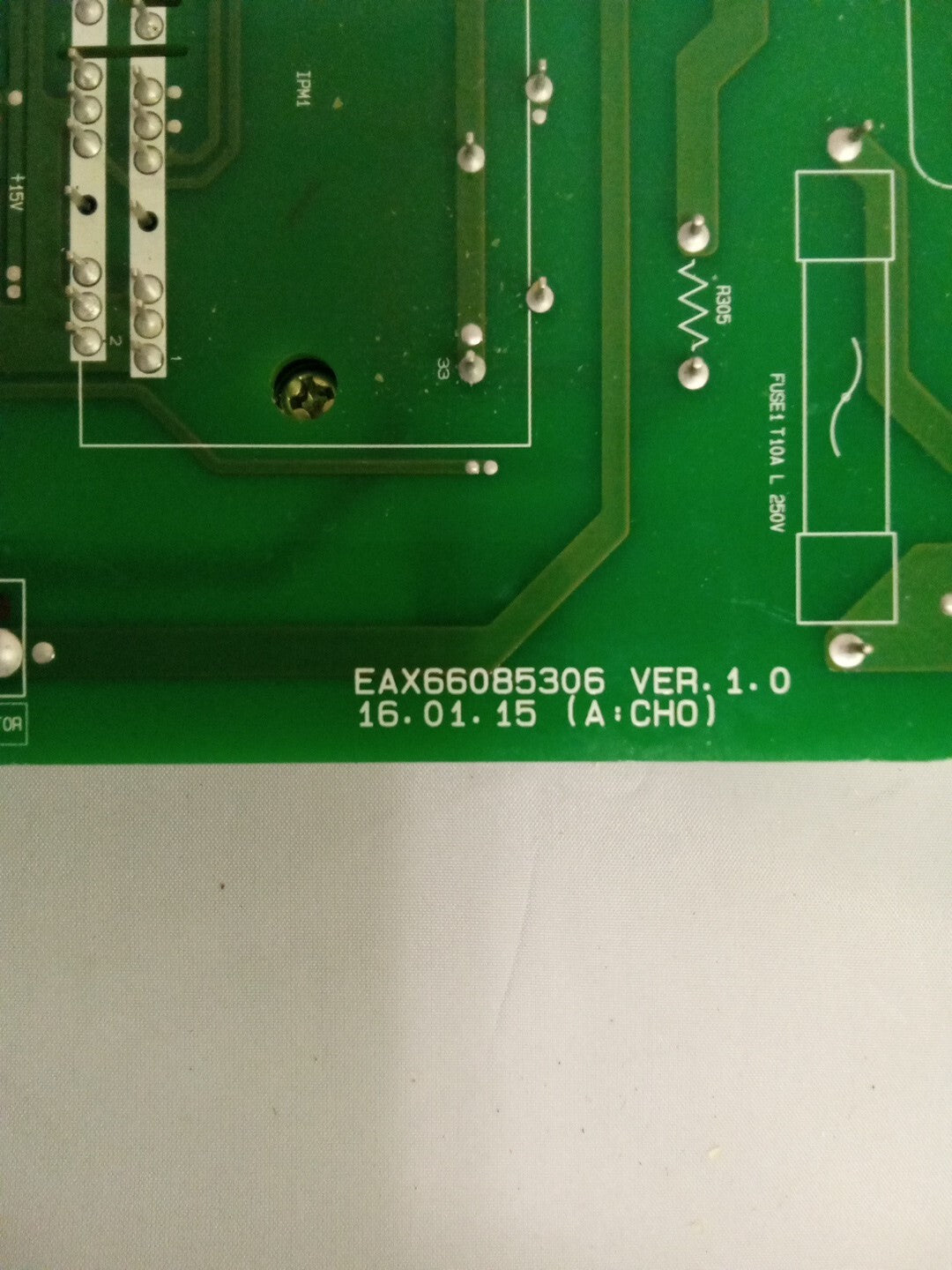 LG EAX66085306 Refrigerator Main Control Board AK-603