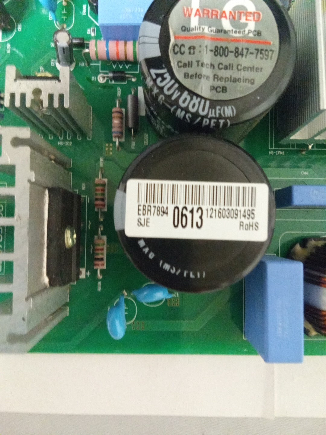 LG EBR78940613 LG Refrigerator Power Control Board AMK-88