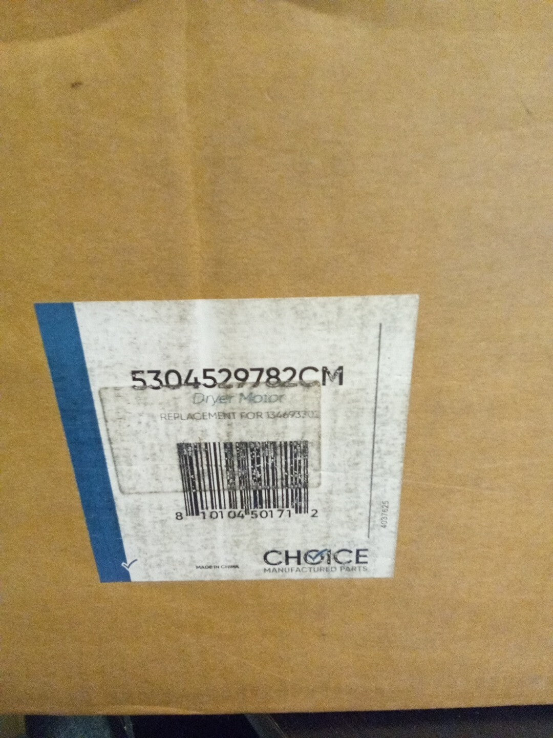 5304529782 Frigidaire Dryer Motor Replacement For 134693302 AK-106