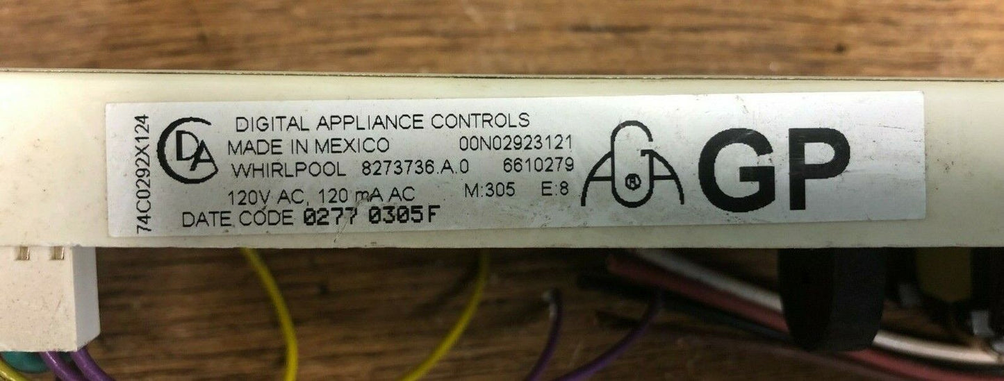 Kenmore Oven Electronic Control Board - Part # 316418312  DC400