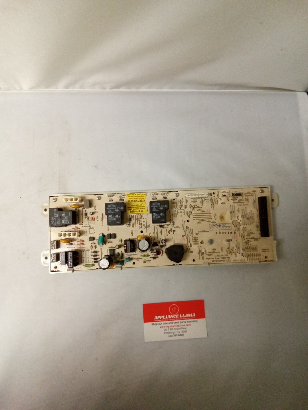 212D1201P001 GE Dryer Main Control Board AK-343