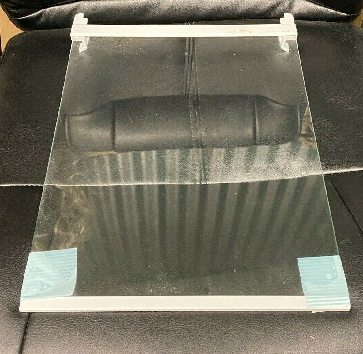 LG Refrigerator Glass Shelf 14.5" x 11 3/4"  Used LGR54