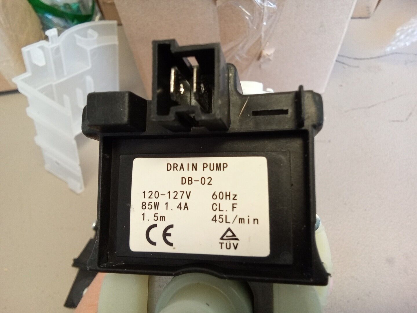 137221600Replace Frigidaire Washer Drain Pump 137108100 134051200 134051300 WR23