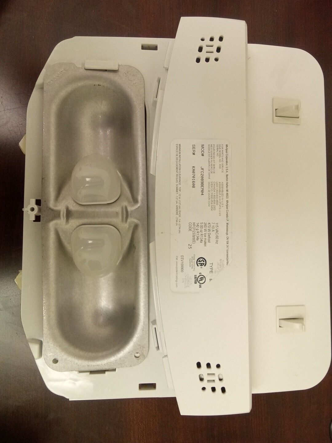 Whirlpool Refrigerator Housing Part# W11310358 Sea227