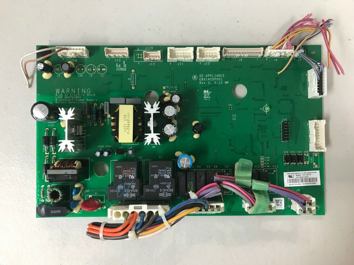 GE Refrigerator Control Board 197d8503g502 For Parts Only CBP11