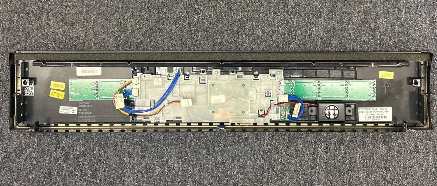 Whirlpool Micro/Oven Touch Panel Control Board W10855932 Open Box AP517