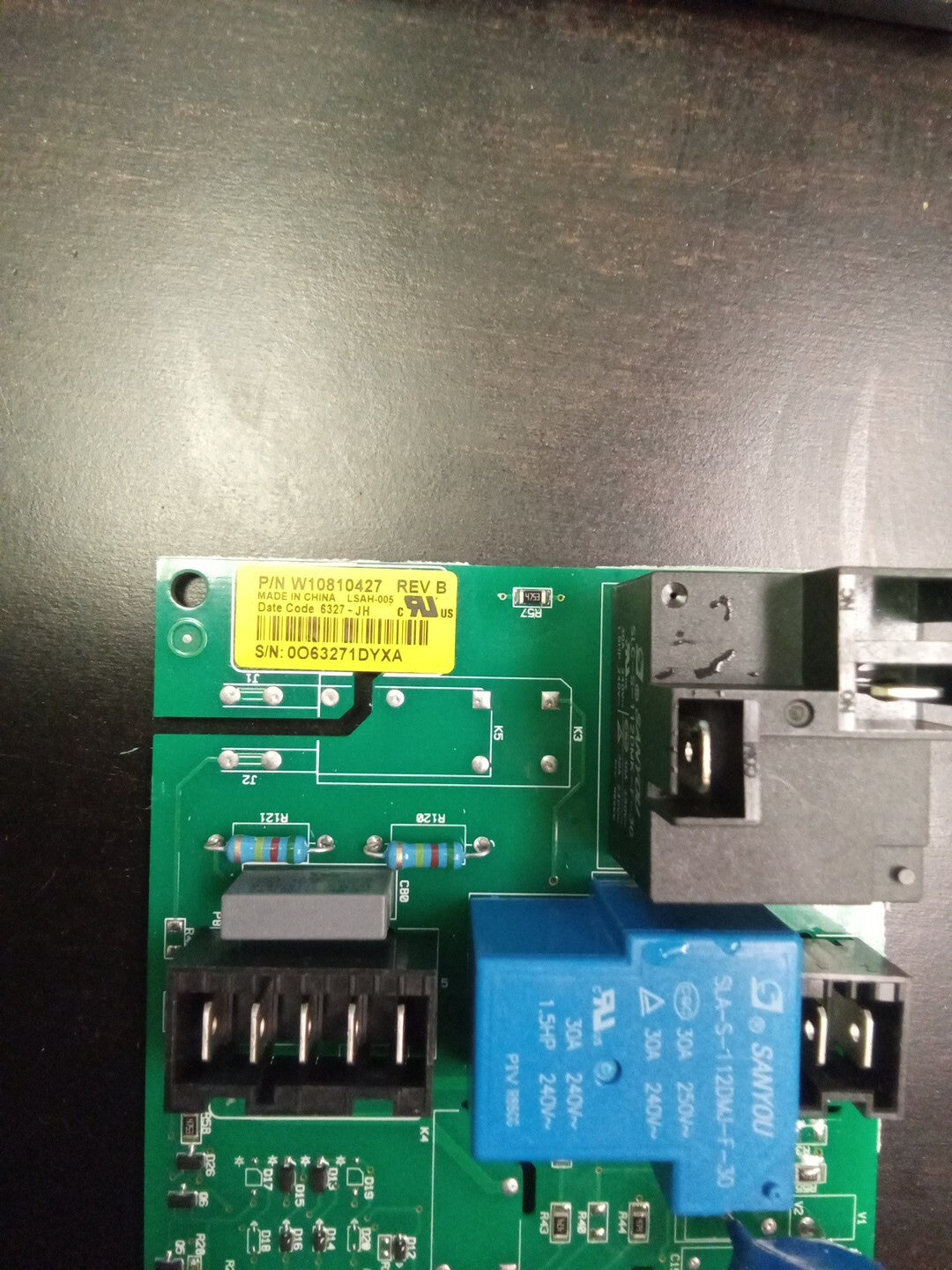 Whirlpool Dryer Control Board W10810427 AK-154