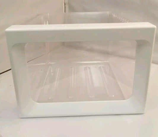 Samsung Fridge Crisper Drawer Case Basket White and Clear DA61-05767  TLM-499