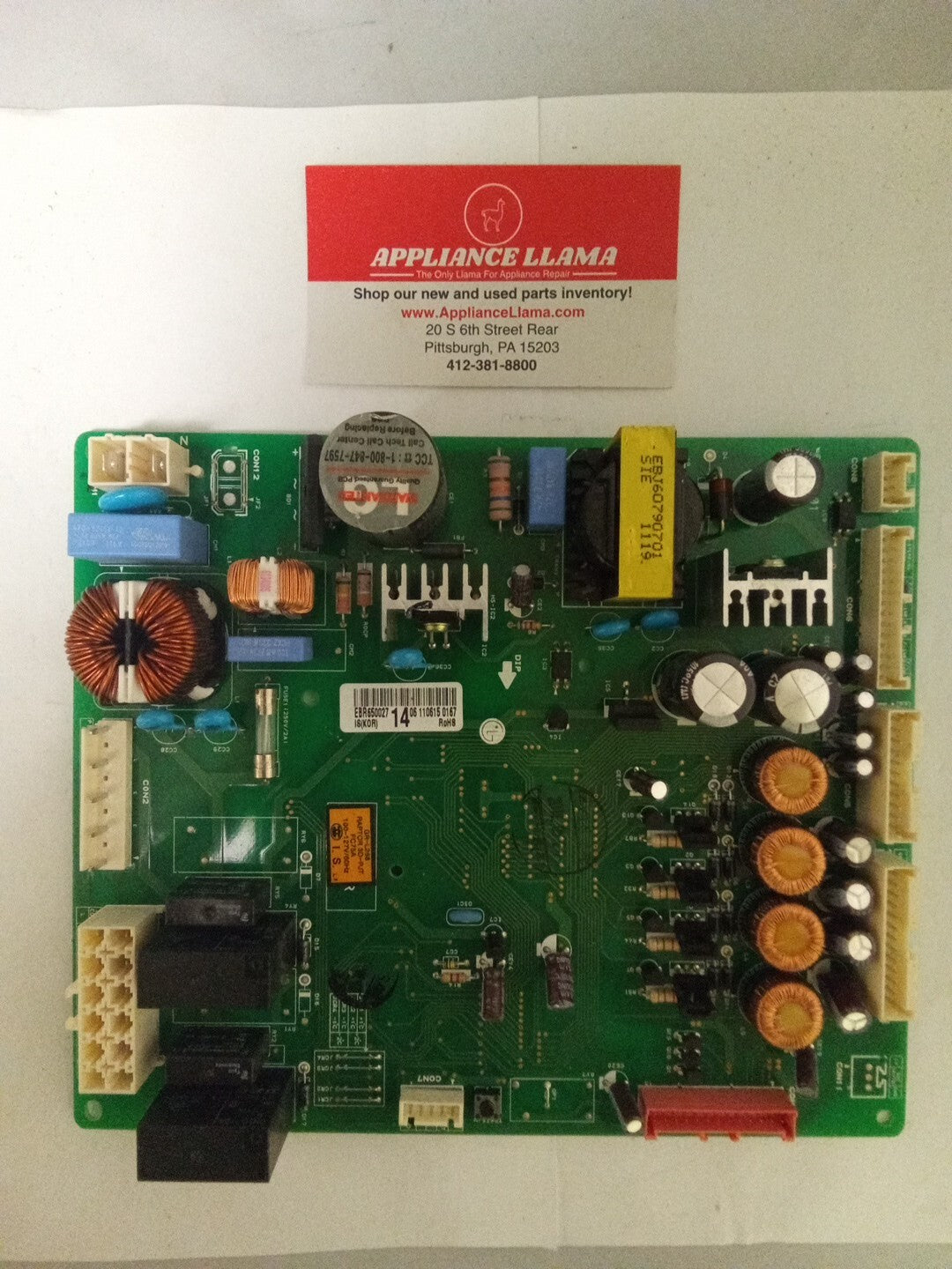 LG Refrigerator Control Board EBR65002714 AMK-94