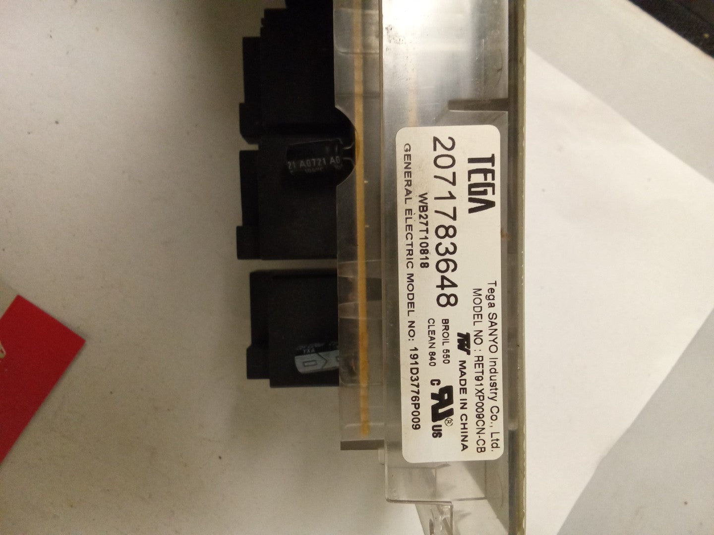 GE Oven Control Board WB27T10818 | 191D3776P009 AMK-458