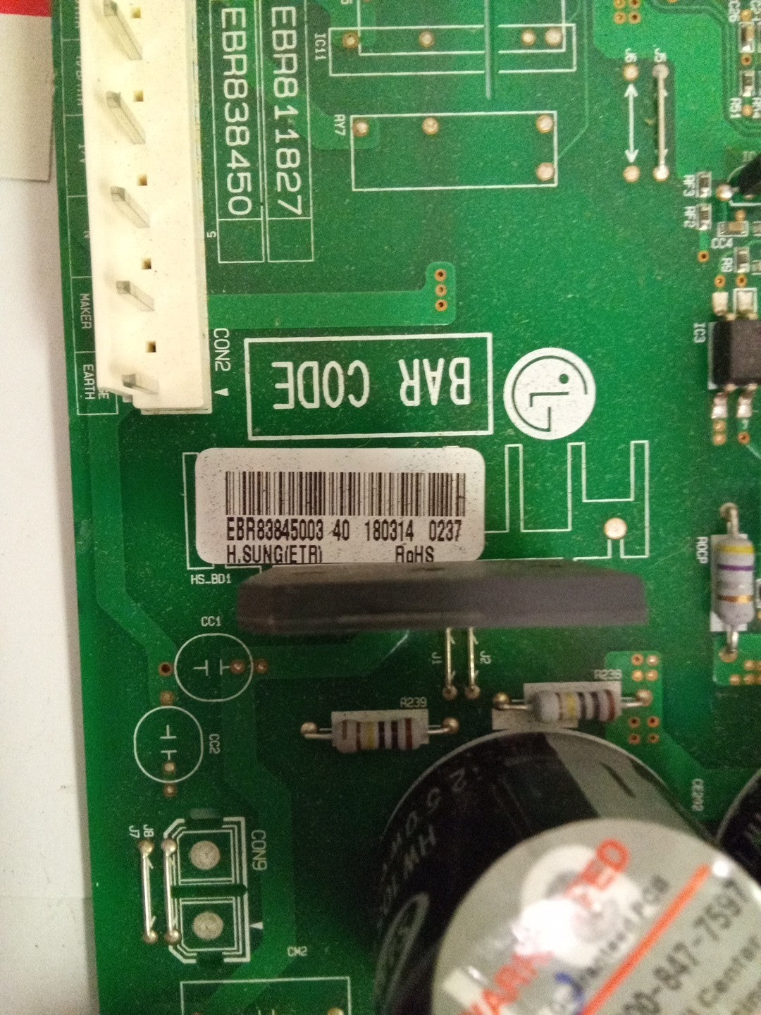 LG Fridge Control Board EBR83845003 AMK-779