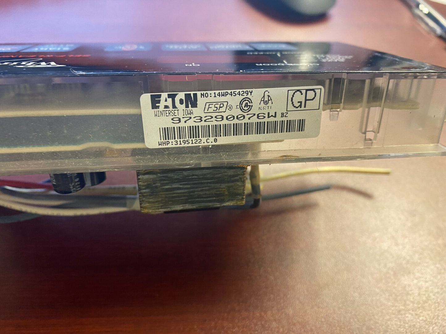 Whirlpool Oven Range Control Board 14WP45429Y # 973290076W Used DC-123