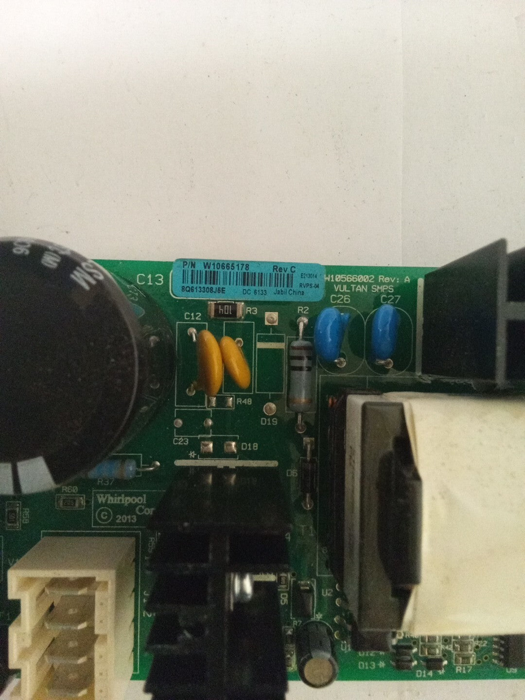 Whirlpool Refrigerator Control  Board W10665178 AMK-78