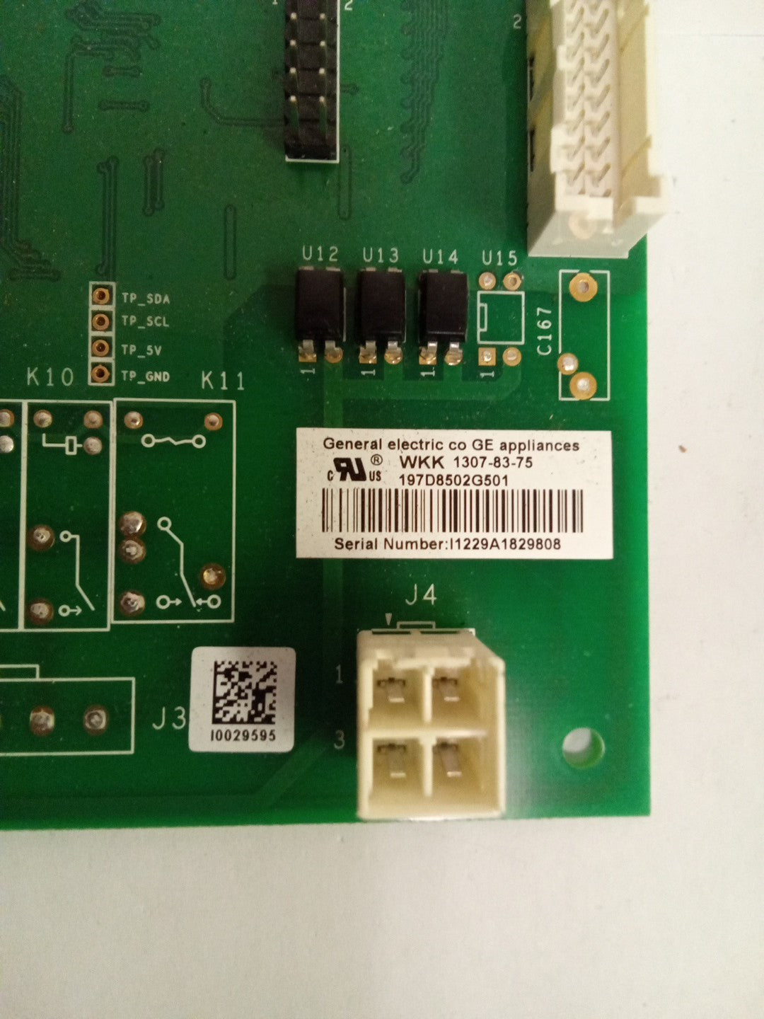 GE Fridge Control Board 197D8502G501 AMK-768