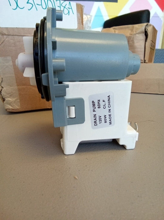 Washing Machine Drain Pump Compatible with Samsung DC31-00178A DC31-00187A WR25