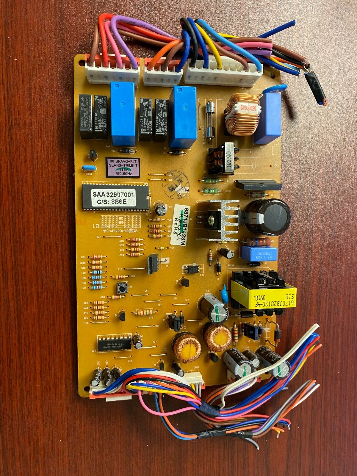 LG Refrigerator Control Board 6871JB1423M Used SH232