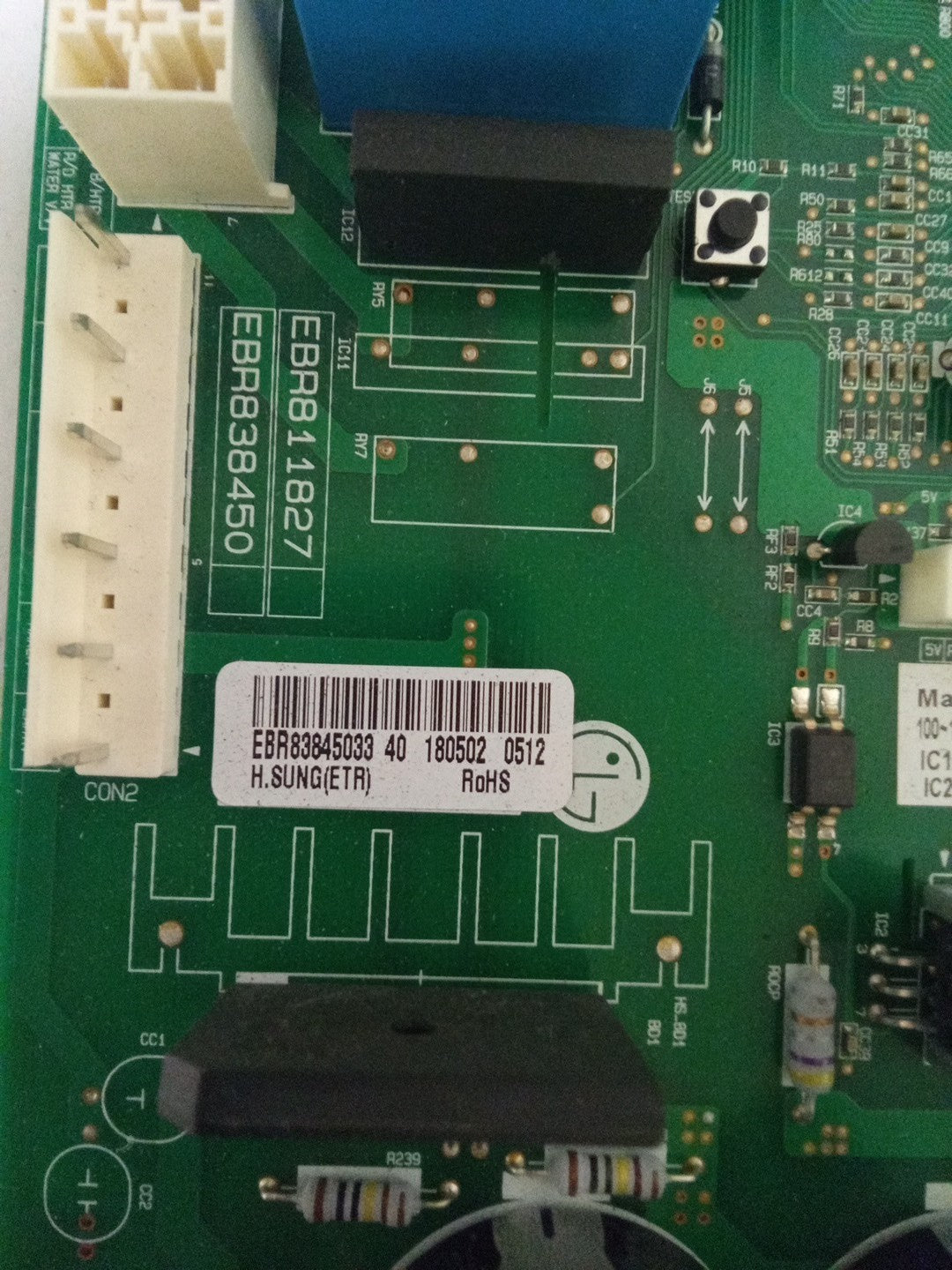 LG Fridge Control  Board EBR83845003 AMK-408