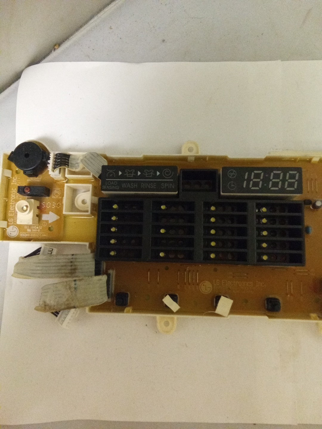 LG Washer Control Board  EBR62267120  AMK-335