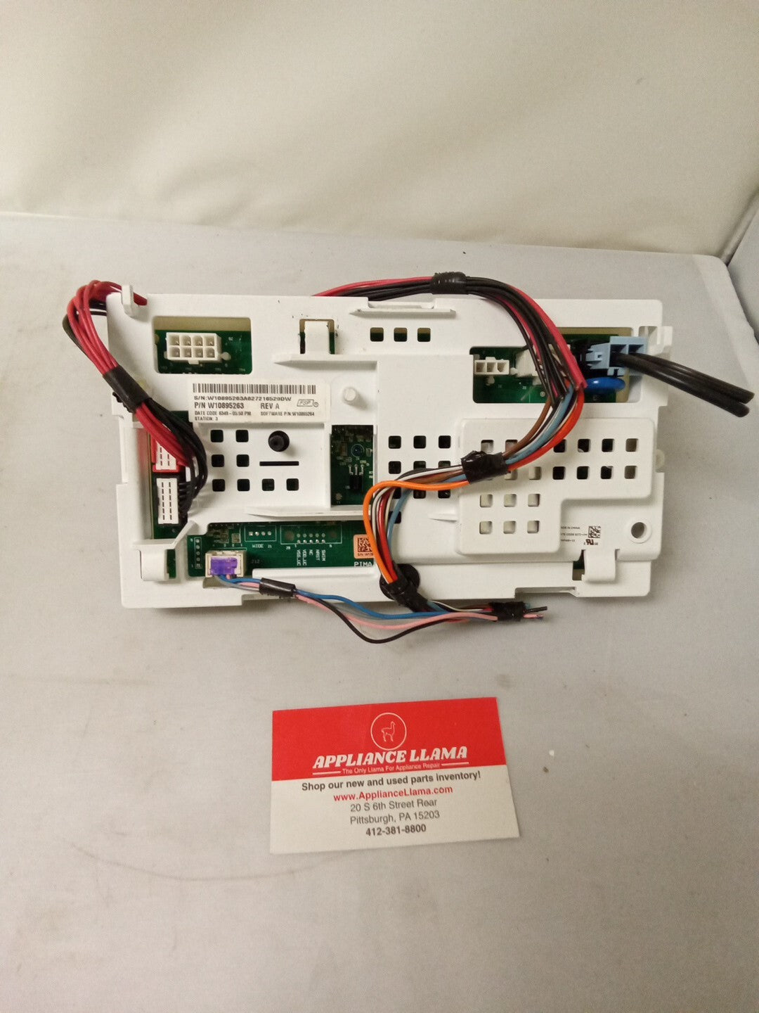 Whirlpool Washer Control Board W10895263 AK-521