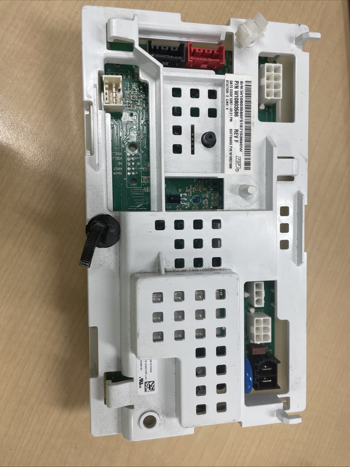 Whirlpool  Washer Control W10916478 -BA17