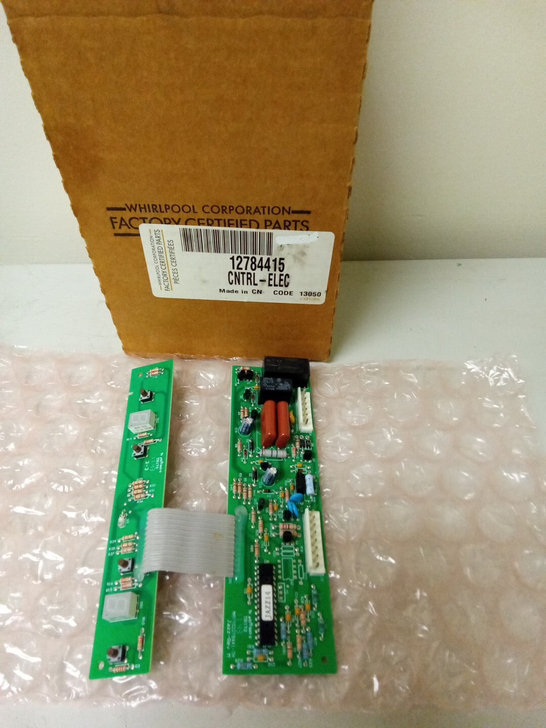 Genuine OEM Whirlpool Electronic Control Board 12784415 AK-50