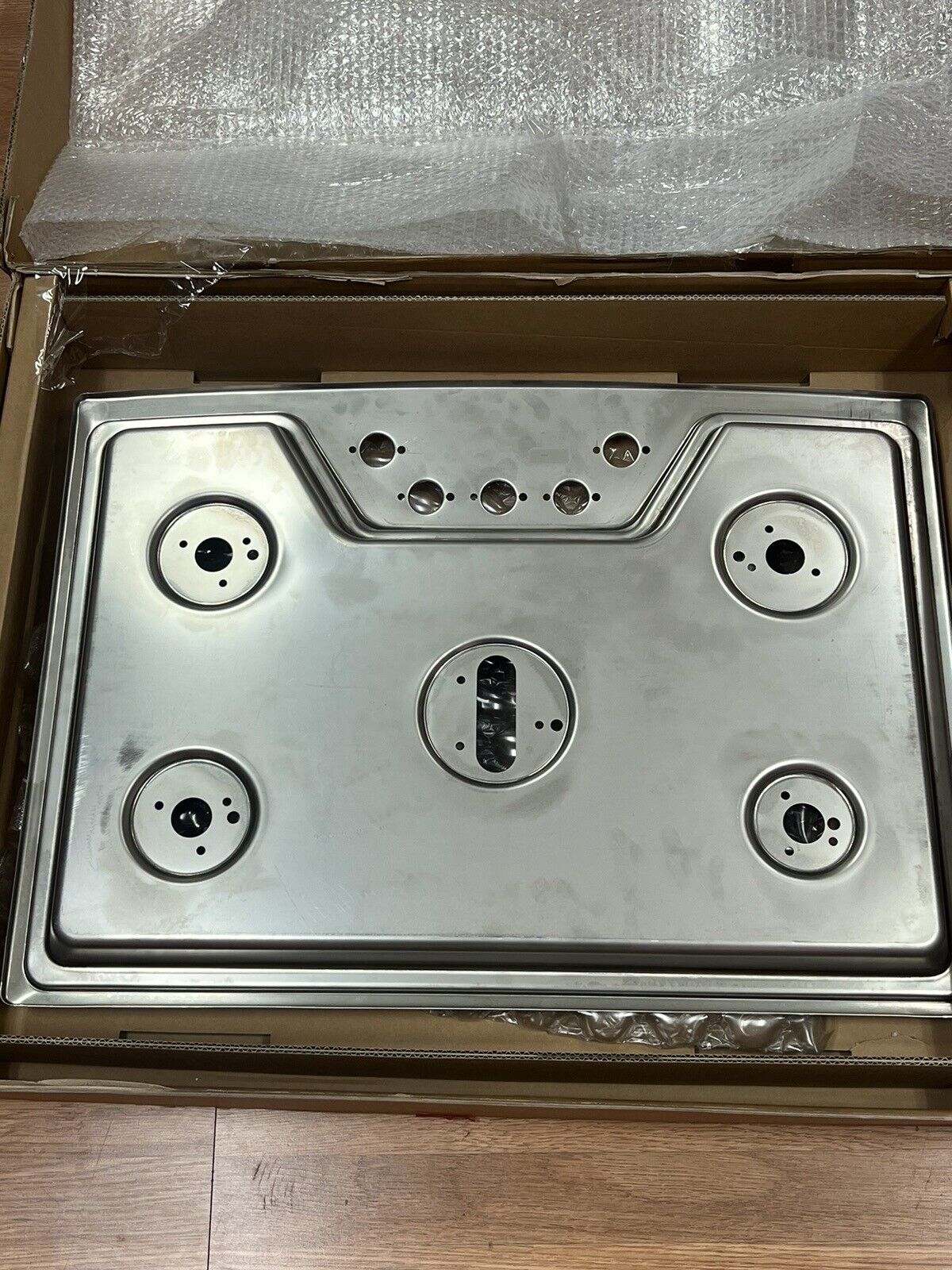 AGU73729005 LG 5 Burner Stainless Plate Assembly NEW OV6-10