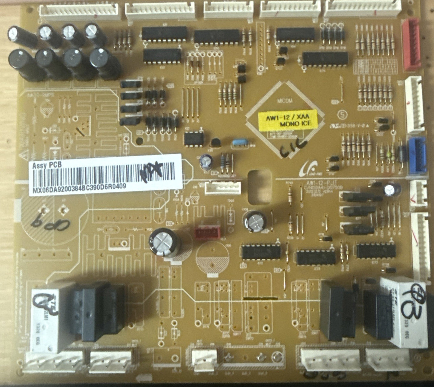 da92-00384b Samsung Fridge Control Board JB103