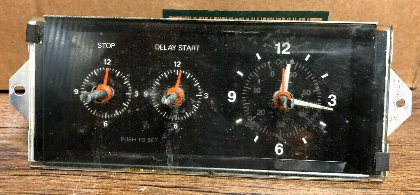 GE WB19X5296 3AST23A549A1B Timer Oven Control DC314