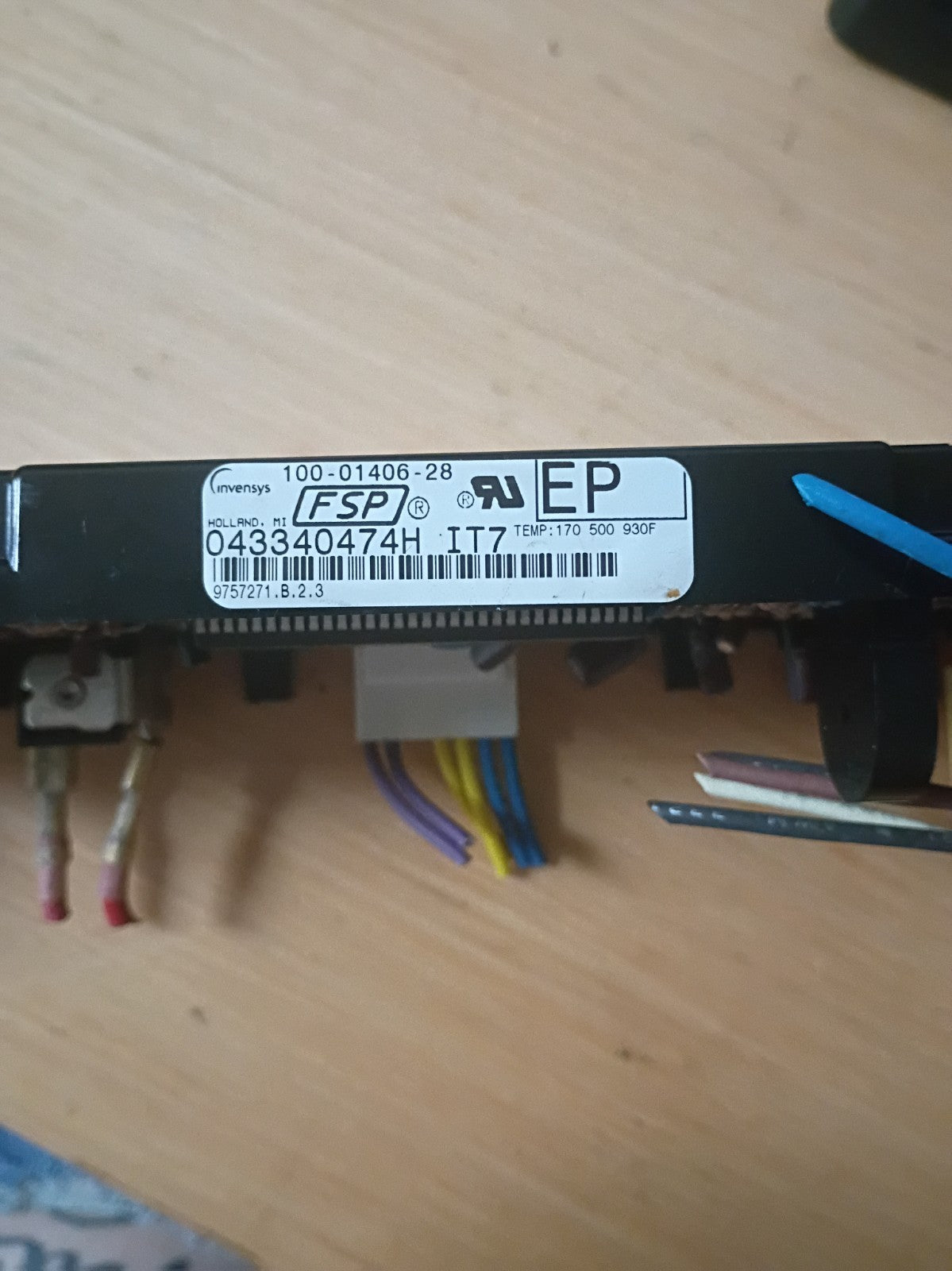Whirlpool Used Control Board 100-01406-28 KB12