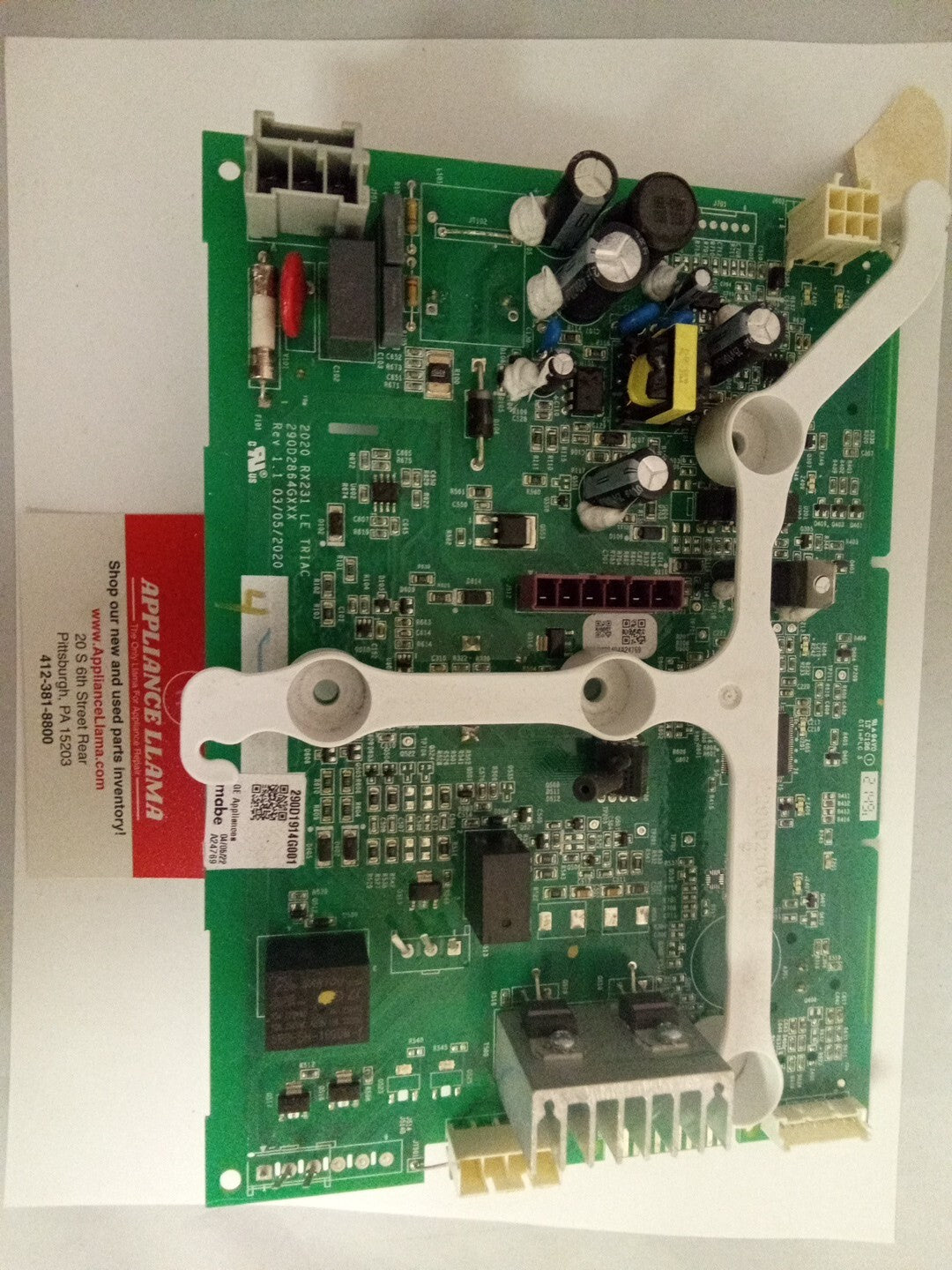GE Washer Control Board 290D1914G001 AK-728