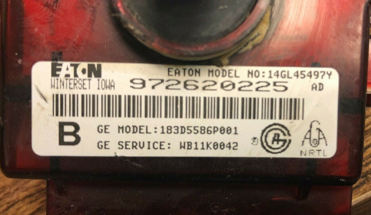 WB11K0042 183D5586P001 GE White Stove Range Control   DC-93