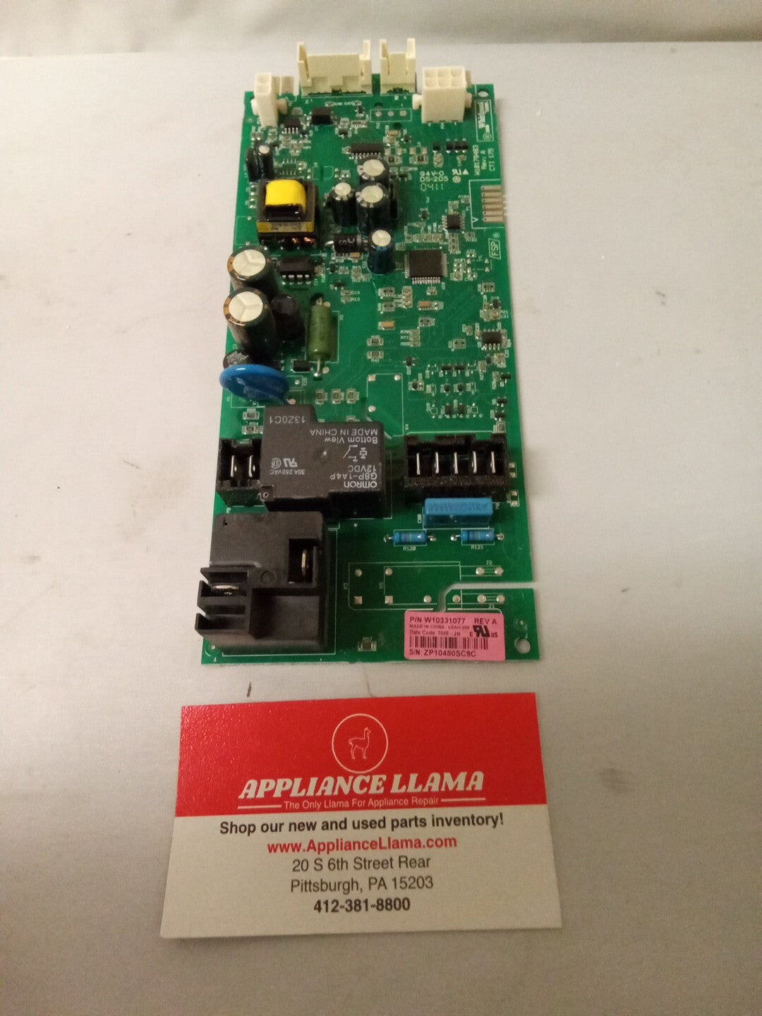 Whirlpool Dryer Control Board  W10331077 AK-449