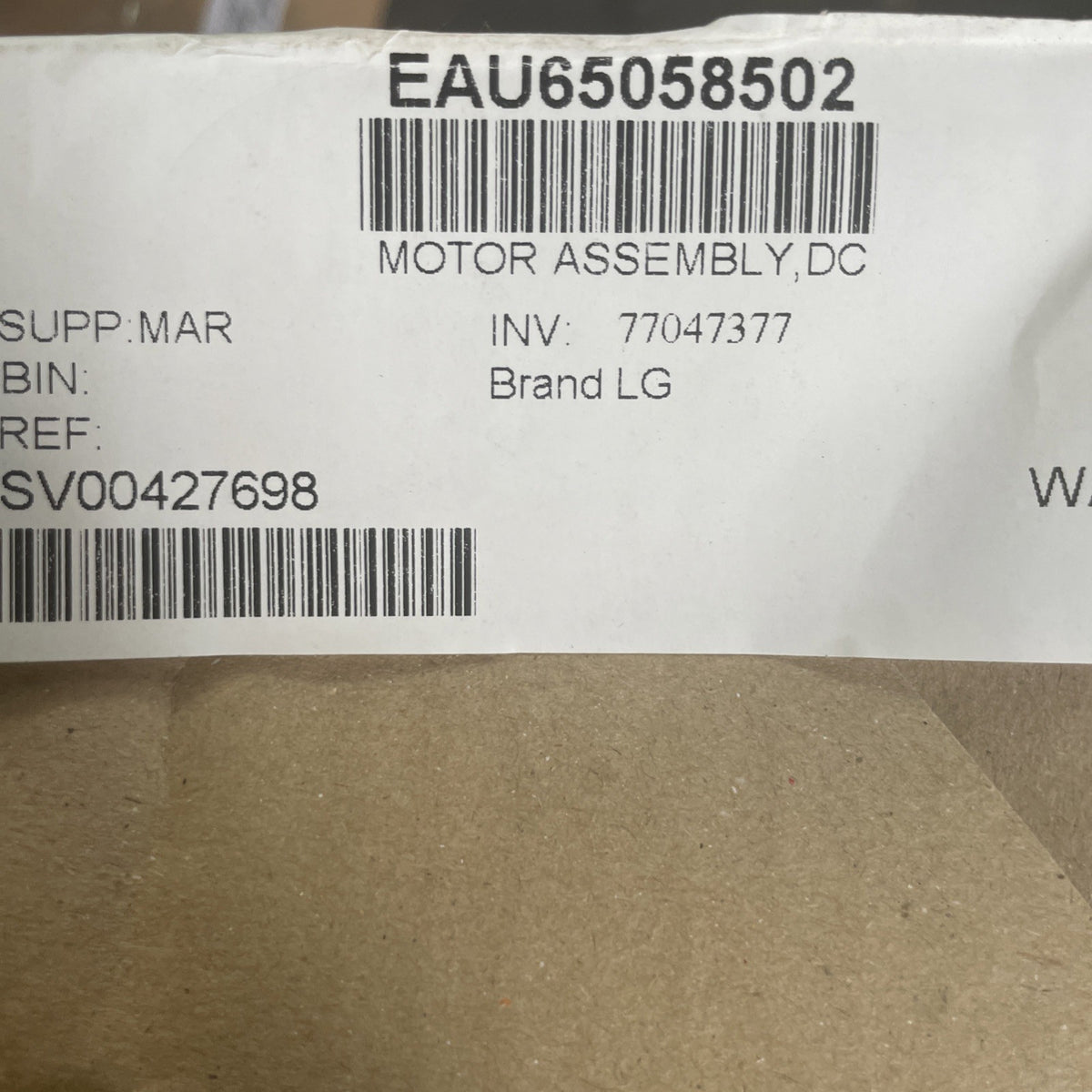 LG  Refrigerator Condenser Fan Motor EAU65058502 BA98