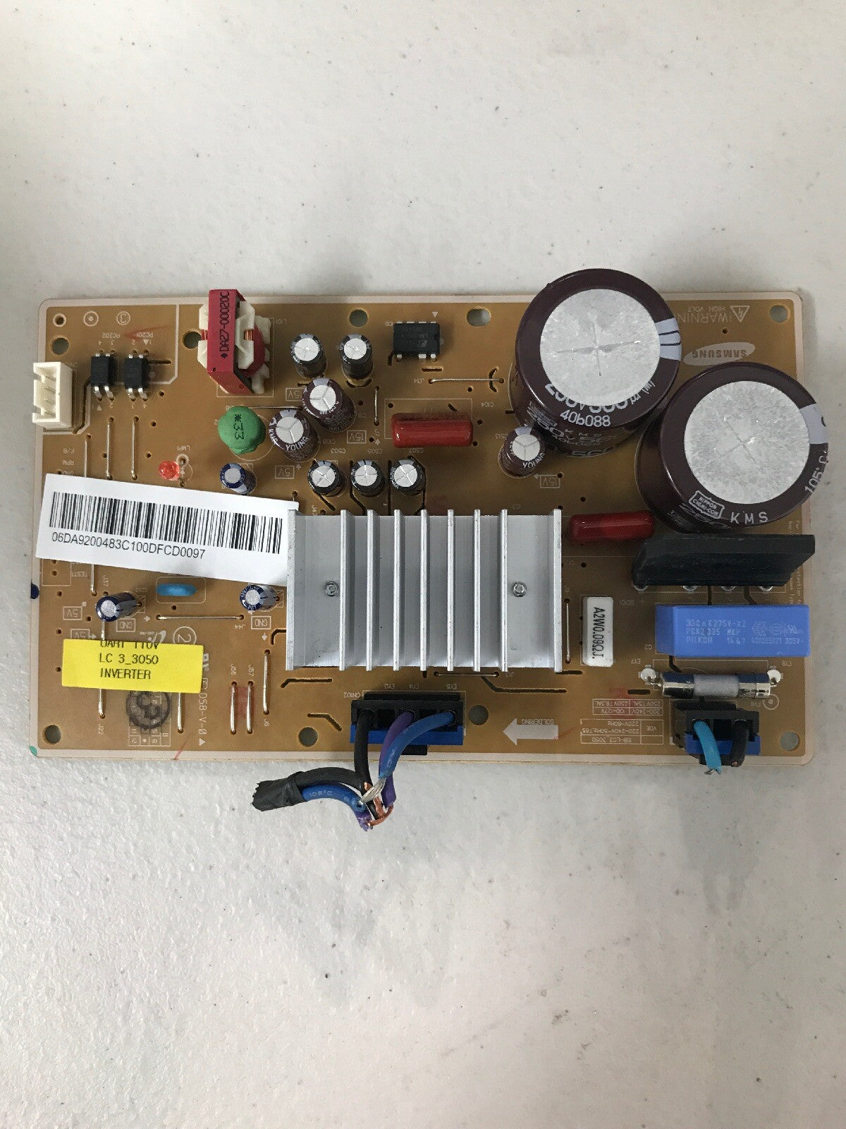 Samsung RH30H9500SR Refrigerator Control Board DA92-00483C CB16