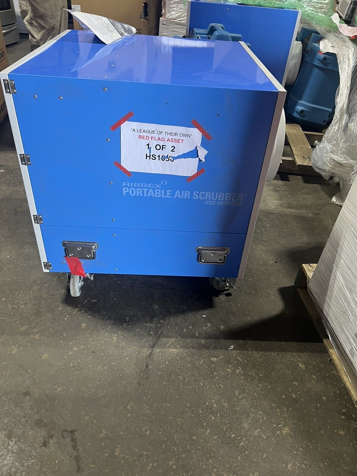 Hsc-hepa2000 Portable Air Scrubber