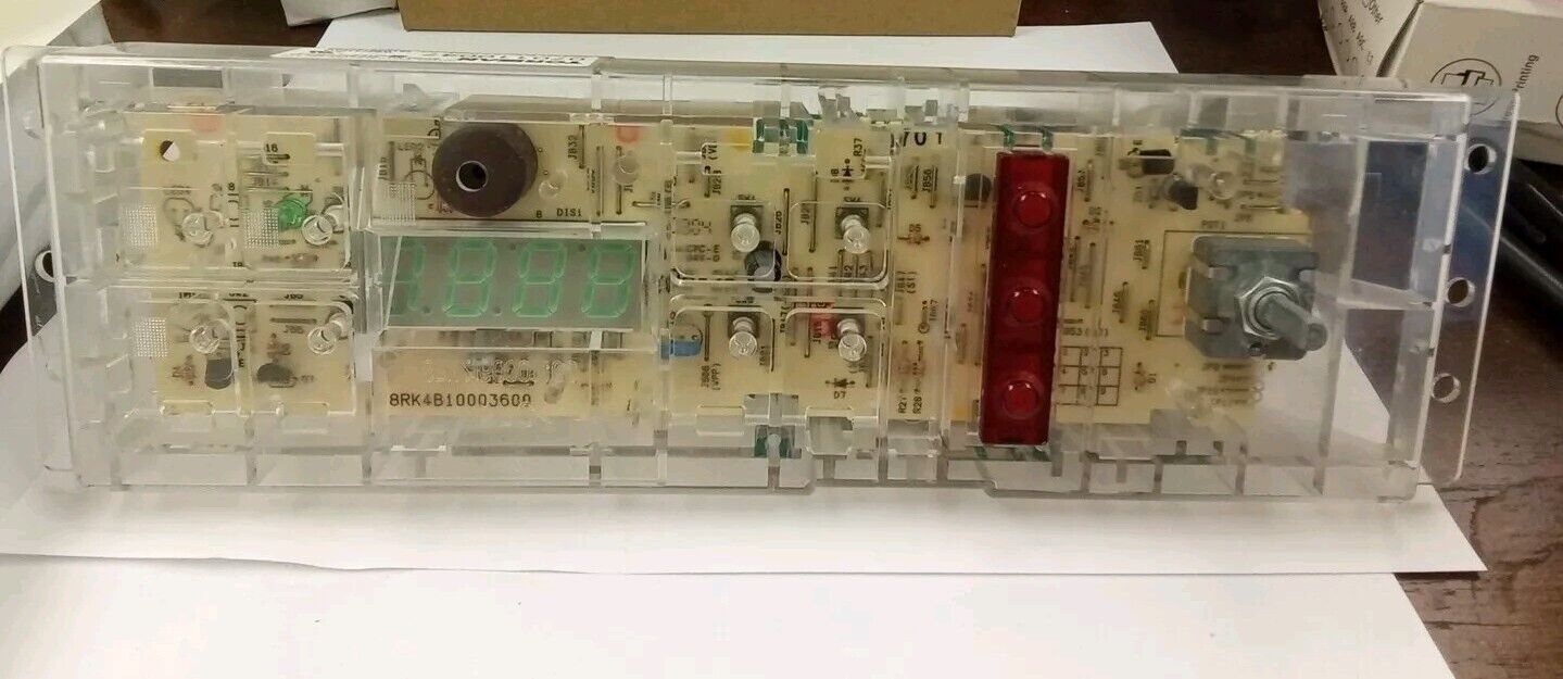 GE Oven WB27X10215 164D3147G017 Control Board  No Overlay Sea283