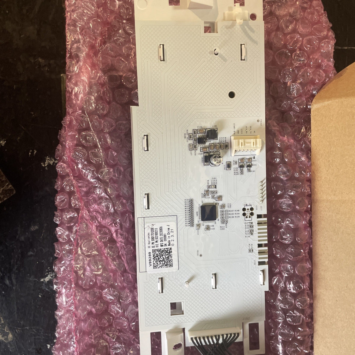GE Washer Interface Control Board WH22X34940 BA22