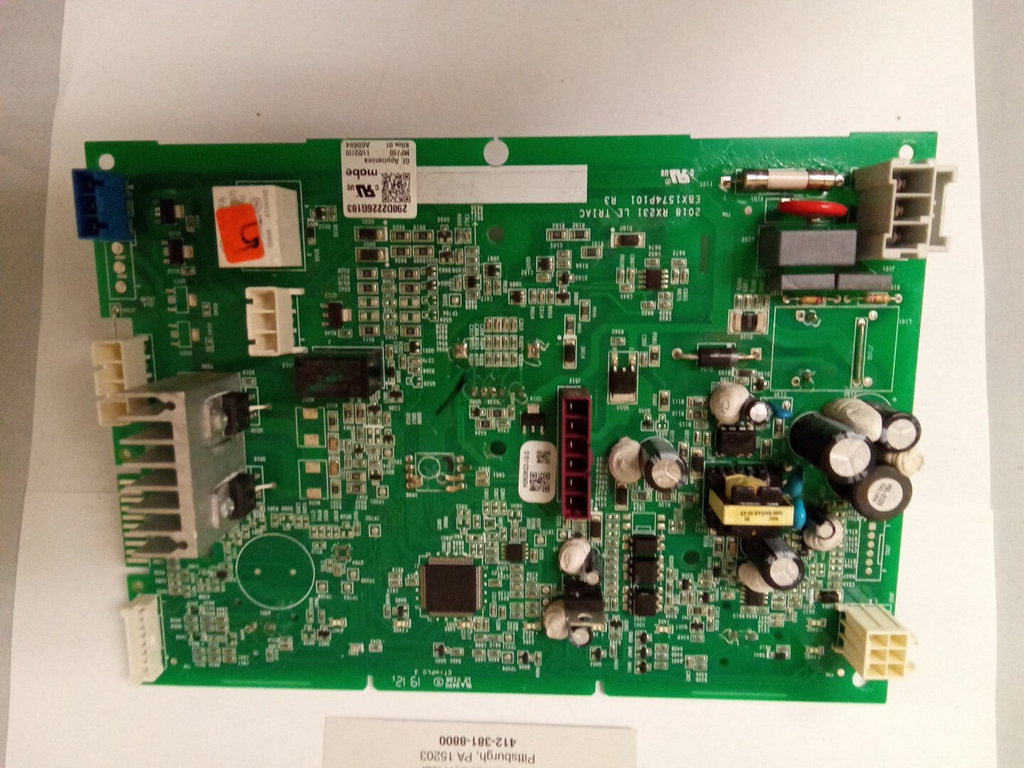 GE Washer Control Board 290D2226G103 AK-810