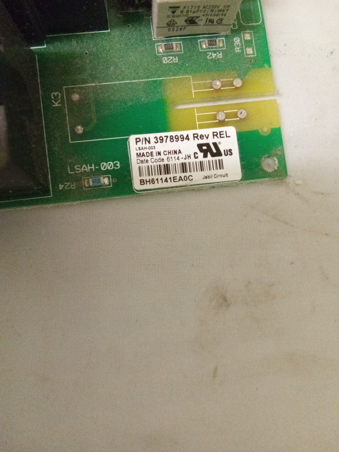 Whirlpool Dryer Control Board 3978994 AK-481