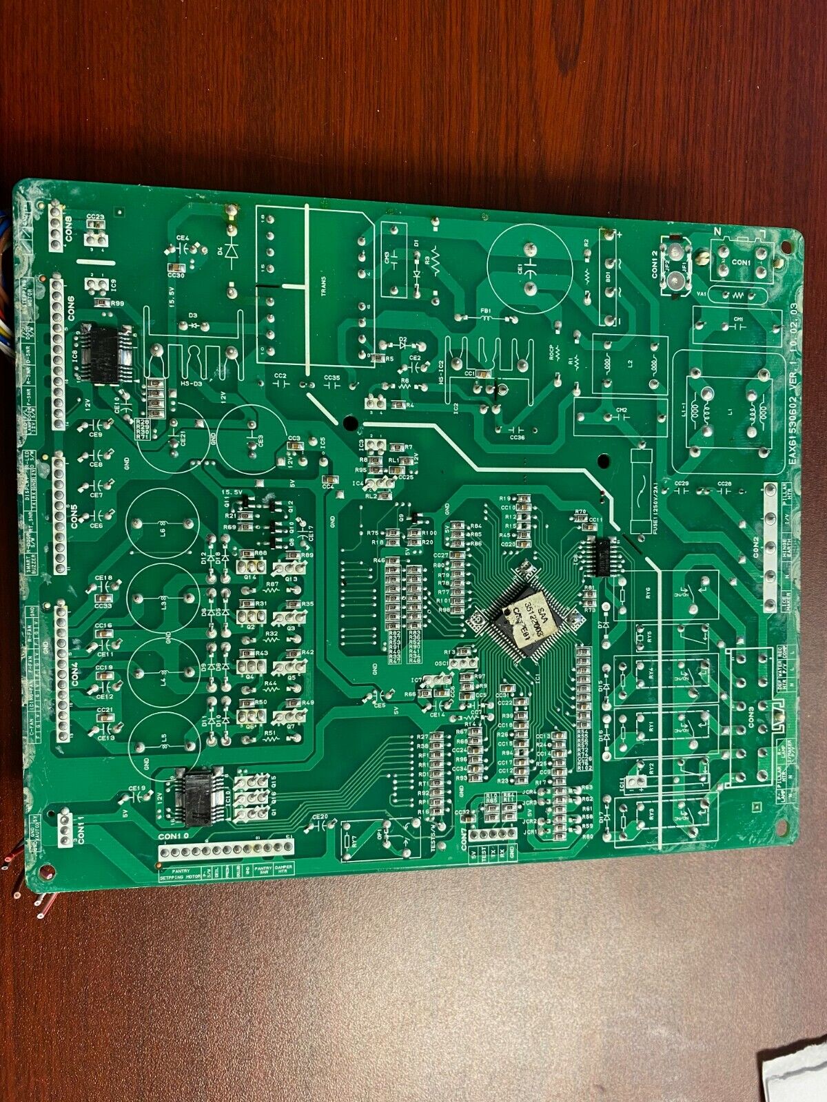 LG Refrigerator Control Board Part EBR65002702 Used SH92